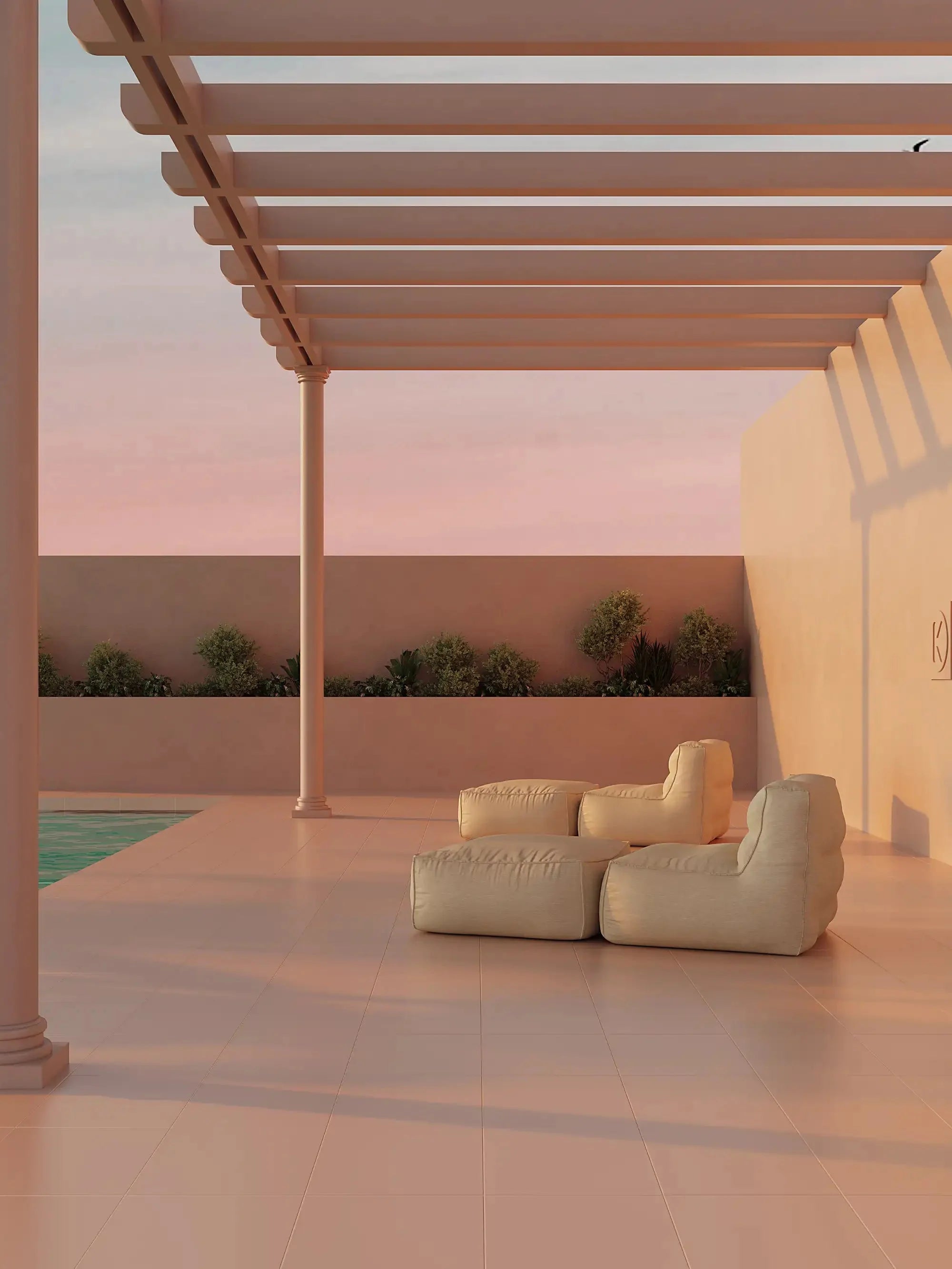 BOBO BEAN BAG LOUNGER - OUTDOOR KKUSO.HOME