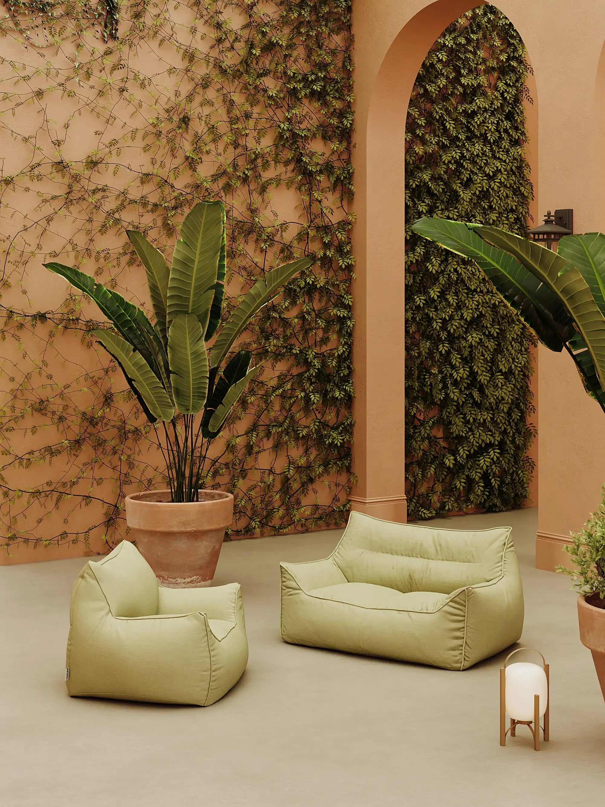 DODO BEAN BAG TWO-SEATER OUTDOOR KKUSO.HOME