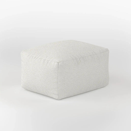 DODO SQUARE OTTOMAN BOUCLE KKUSO.HOME