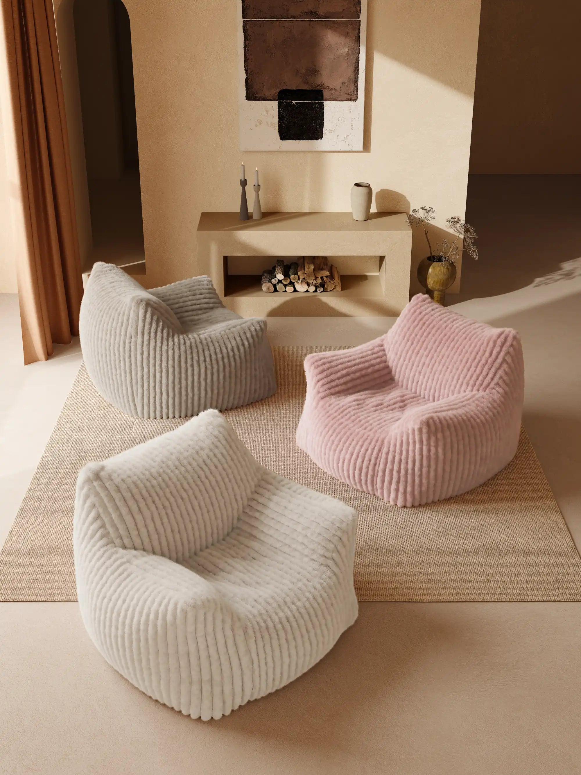 DODO LOUNGE CHAIR - CHANNEL CORD KKUSO.HOME