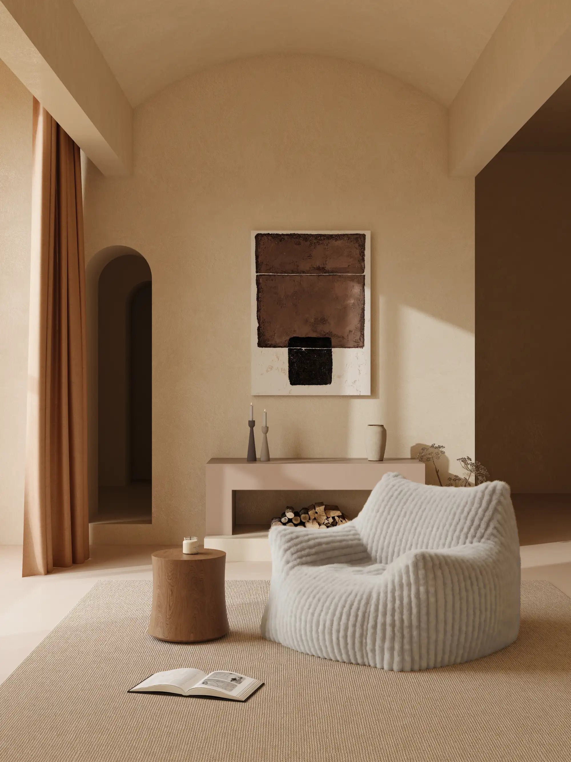 DODO LOUNGE CHAIR - CHANNEL CORD KKUSO.HOME