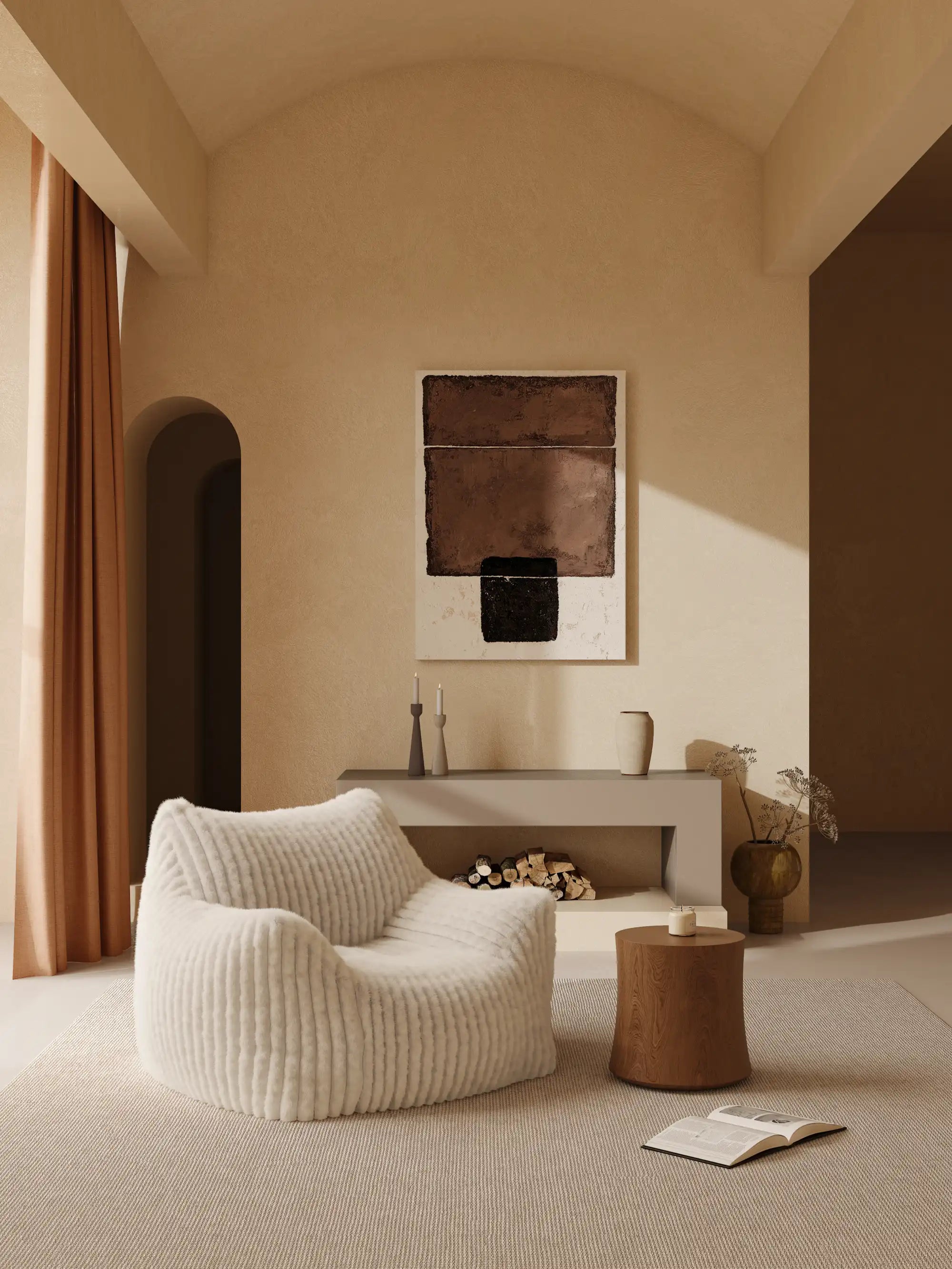 DODO LOUNGE CHAIR - CHANNEL CORD KKUSO.HOME