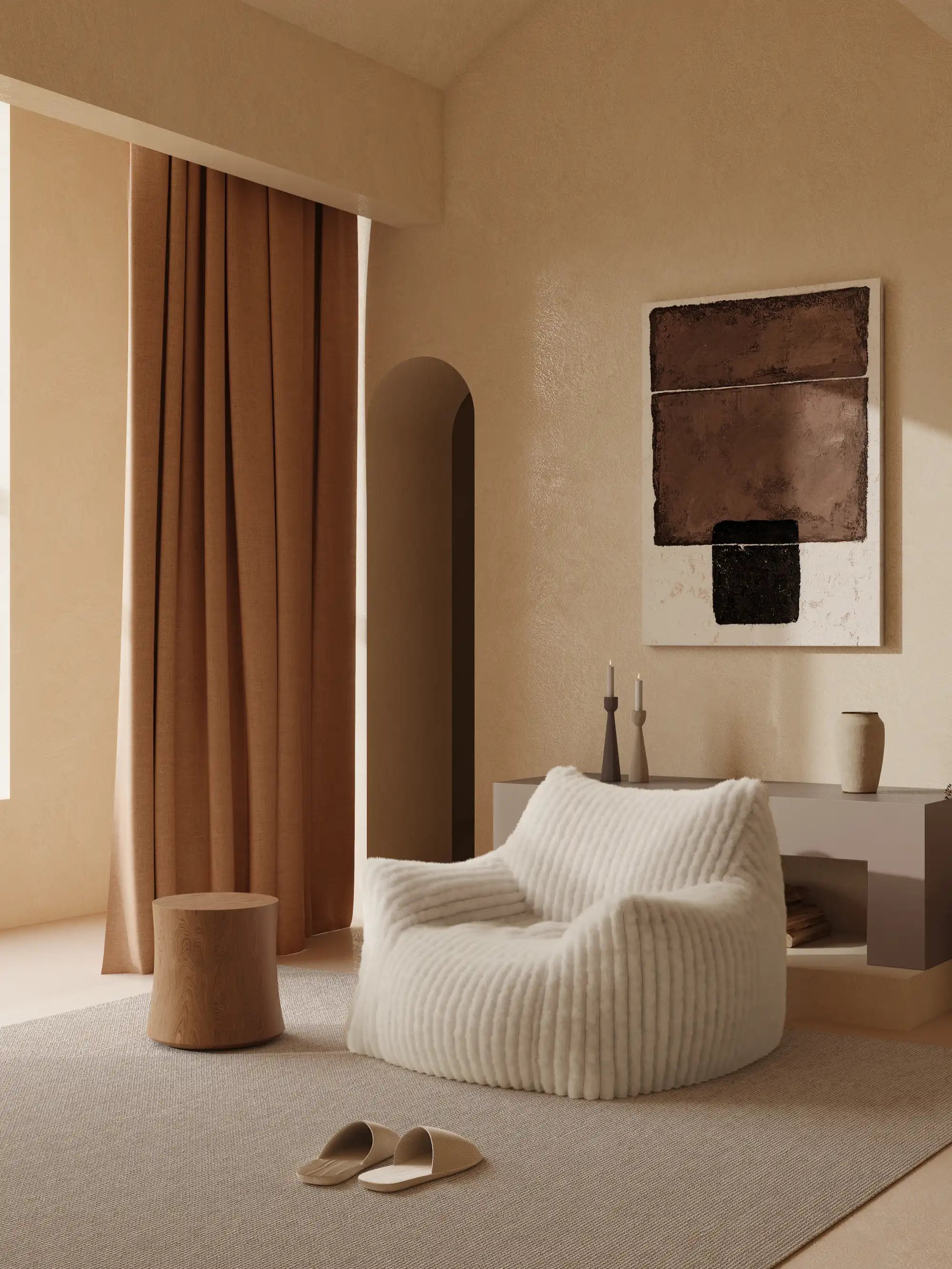 DODO LOUNGE CHAIR - CHANNEL CORD KKUSO.HOME