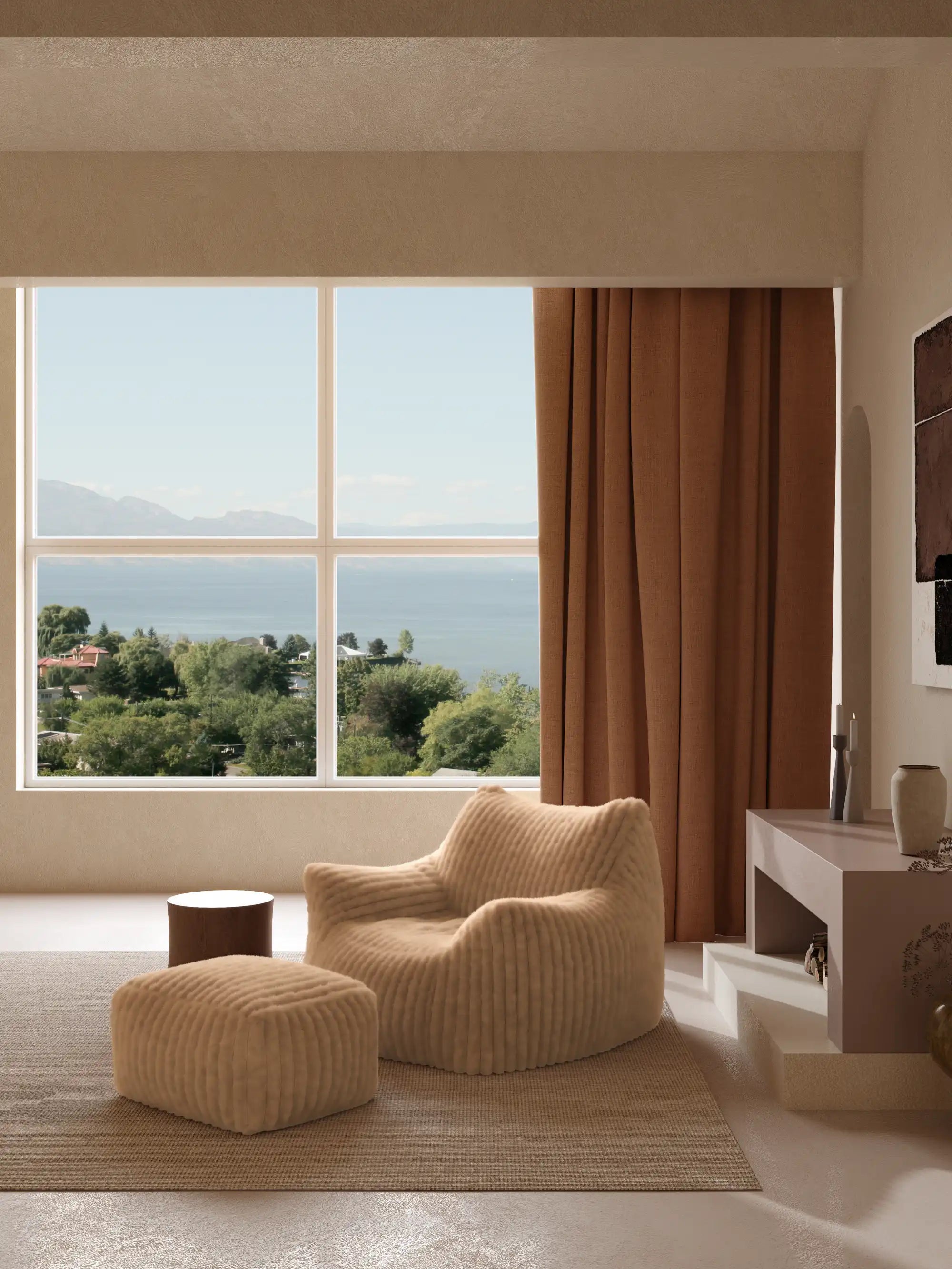 DODO LOUNGE CHAIR - CHANNEL CORD KKUSO.HOME