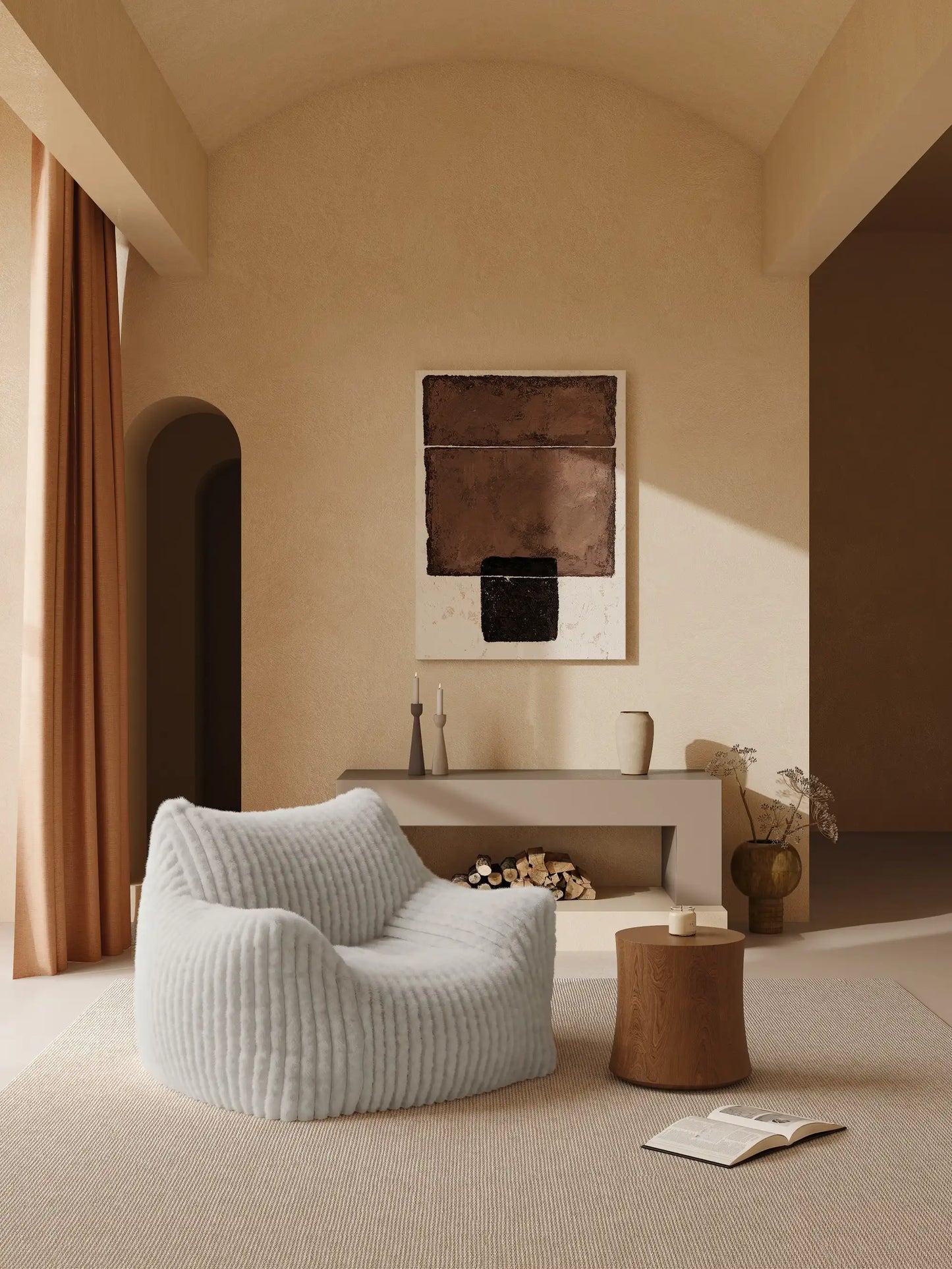 KKUSO DODO FOAM BEAN BAG - CHANNEL CORD