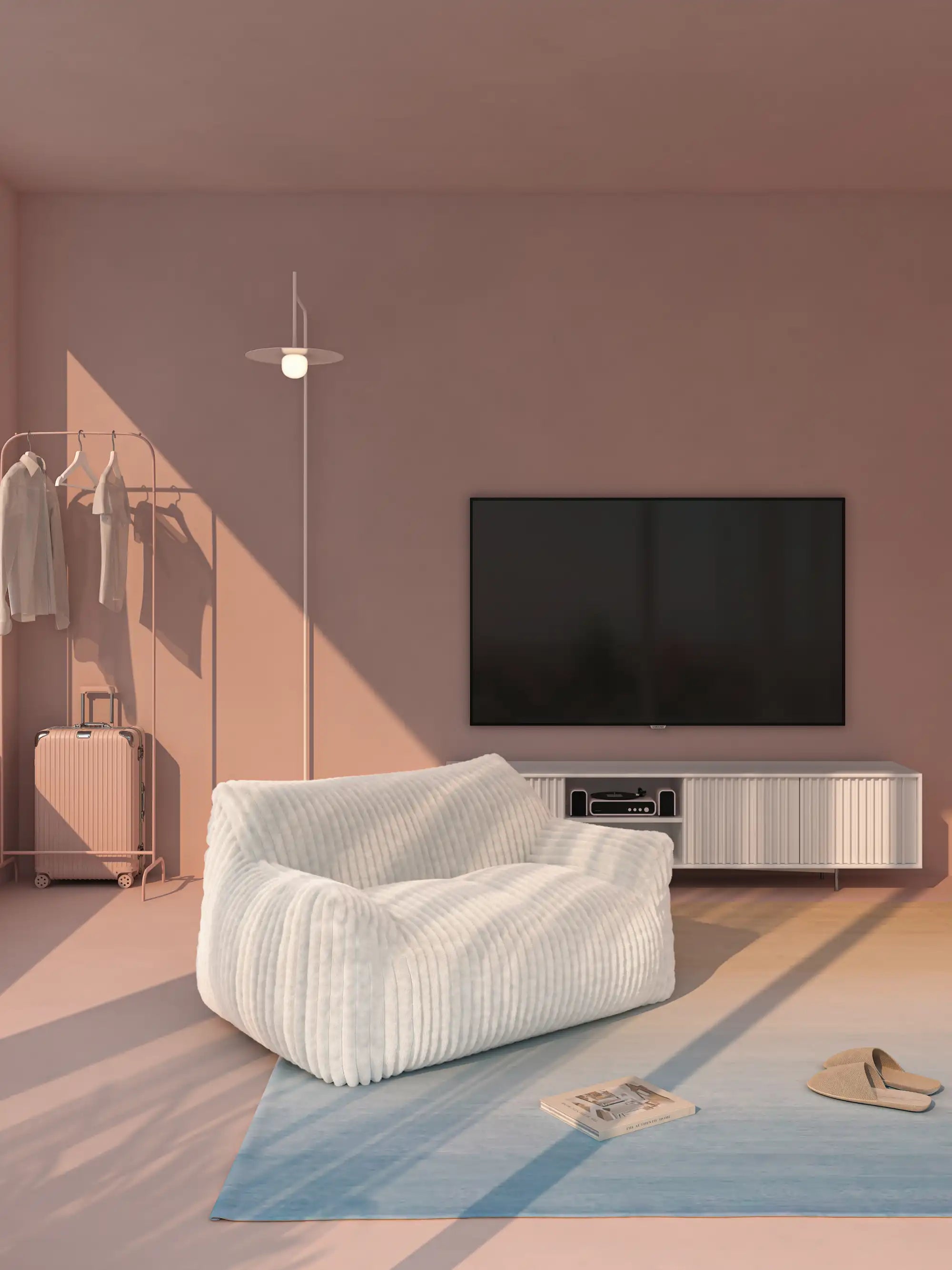 DODO TWO-SEATER LOUNGE - CHANNEL CORD KKUSO.HOME