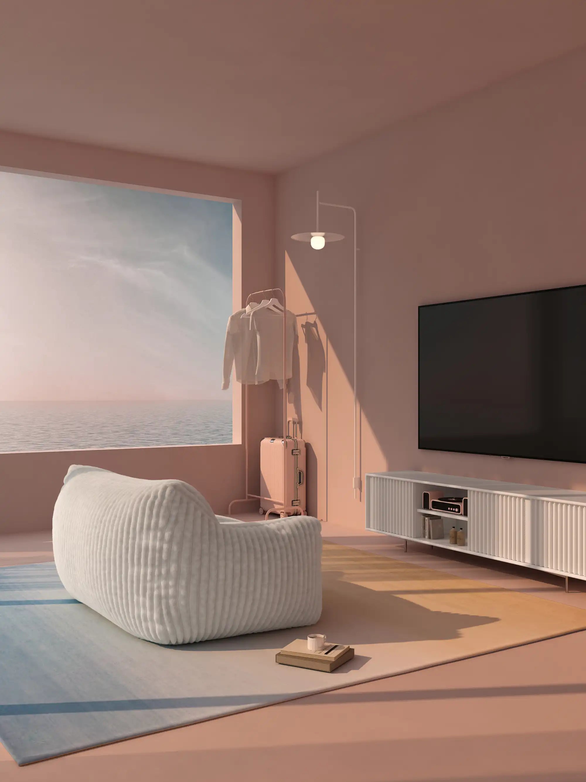 DODO TWO-SEATER LOUNGE - CHANNEL CORD KKUSO.HOME