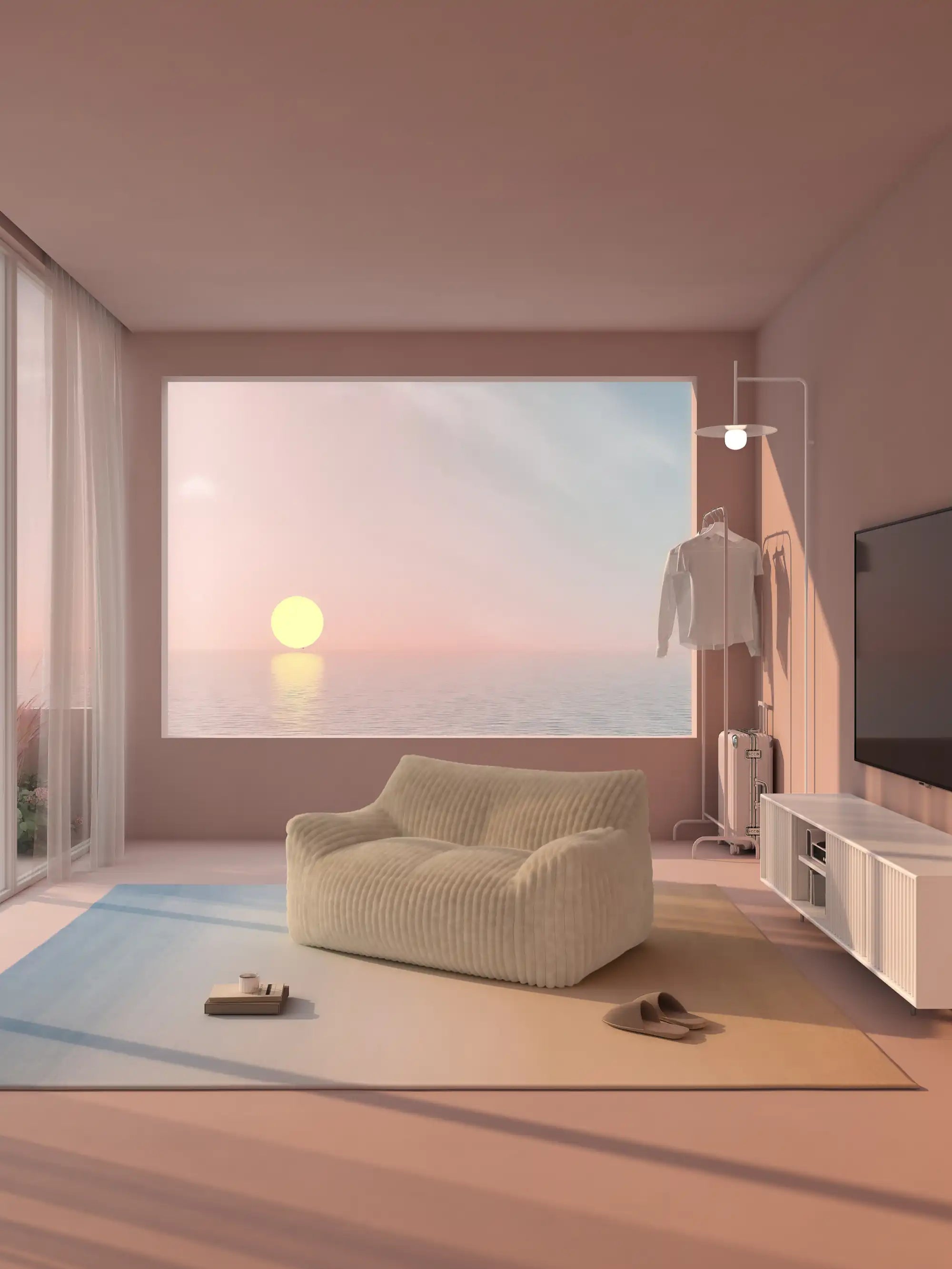 DODO TWO-SEATER LOUNGE - CHANNEL CORD KKUSO.HOME