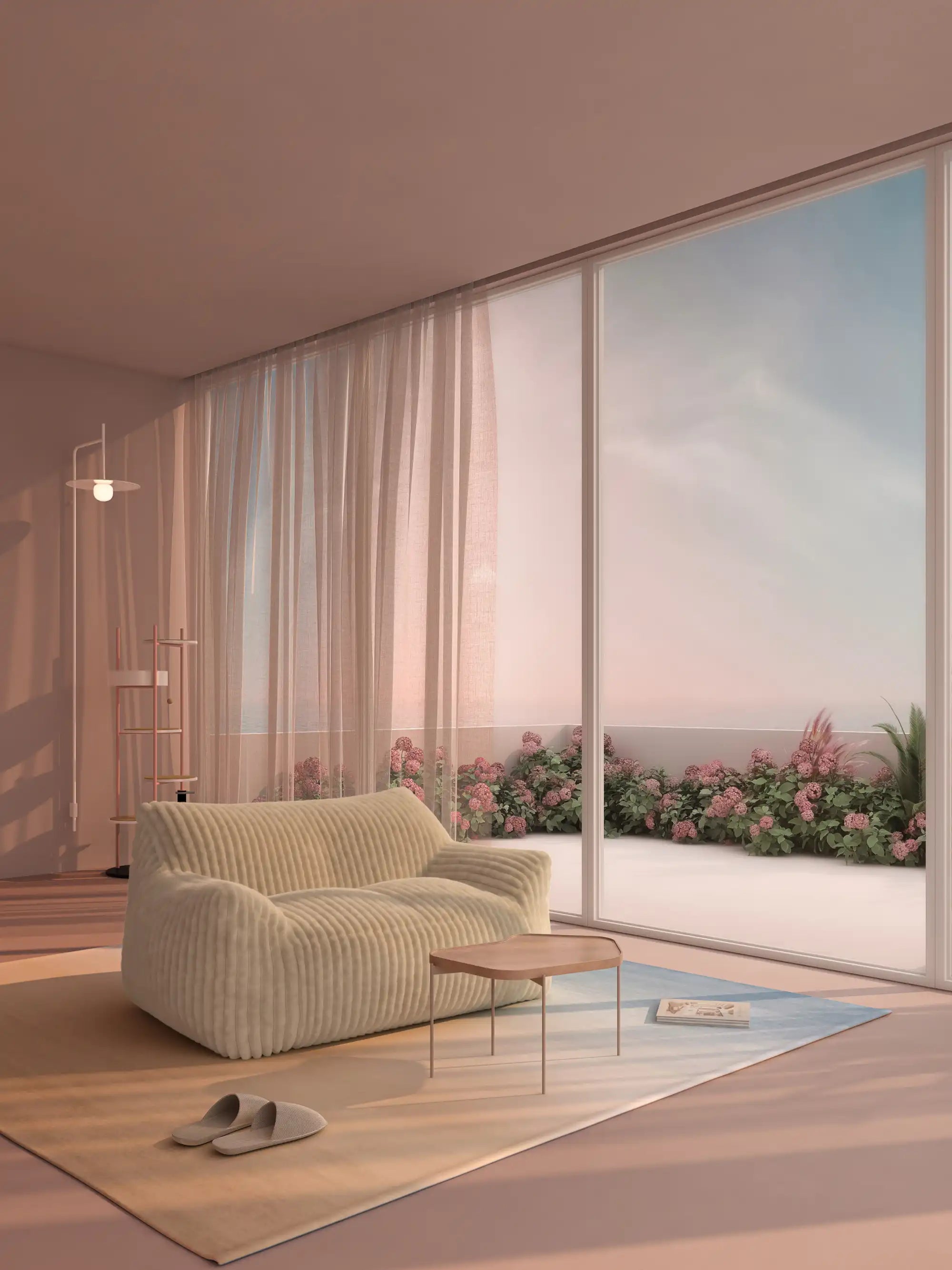 DODO TWO-SEATER LOUNGE - CHANNEL CORD KKUSO.HOME