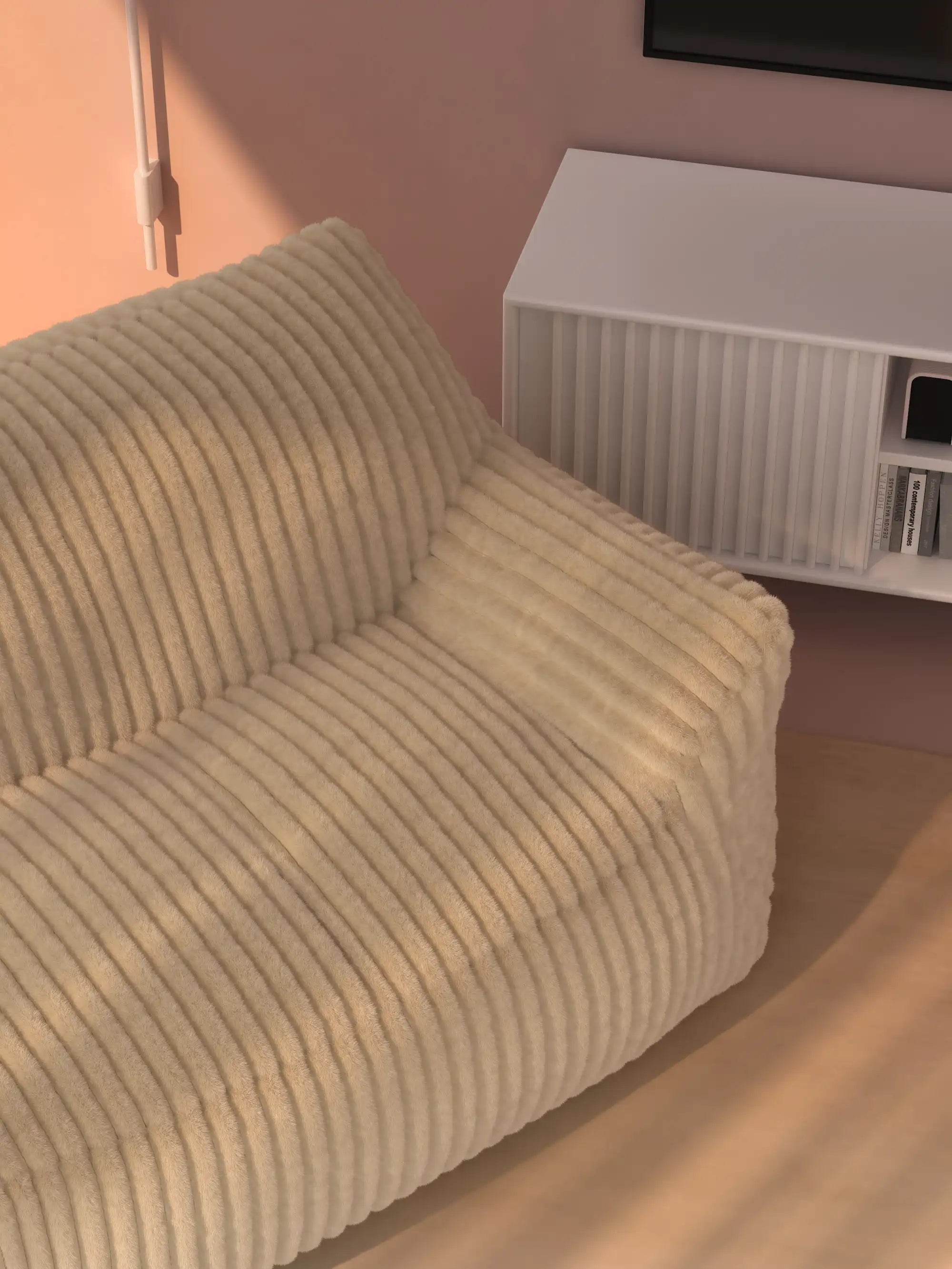 DODO TWO-SEATER LOUNGE - CHANNEL CORD KKUSO.HOME