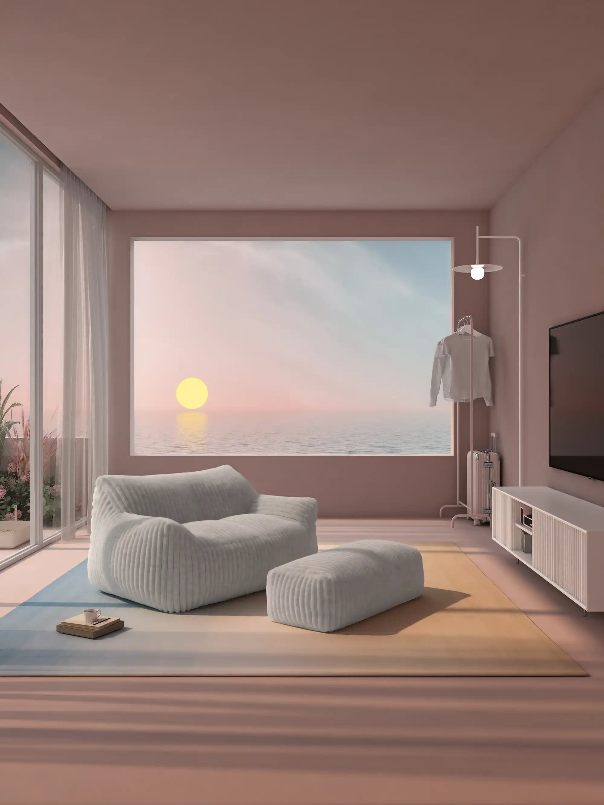 DODO TWO-SEATER LOUNGE - CHANNEL CORD KKUSO.HOME