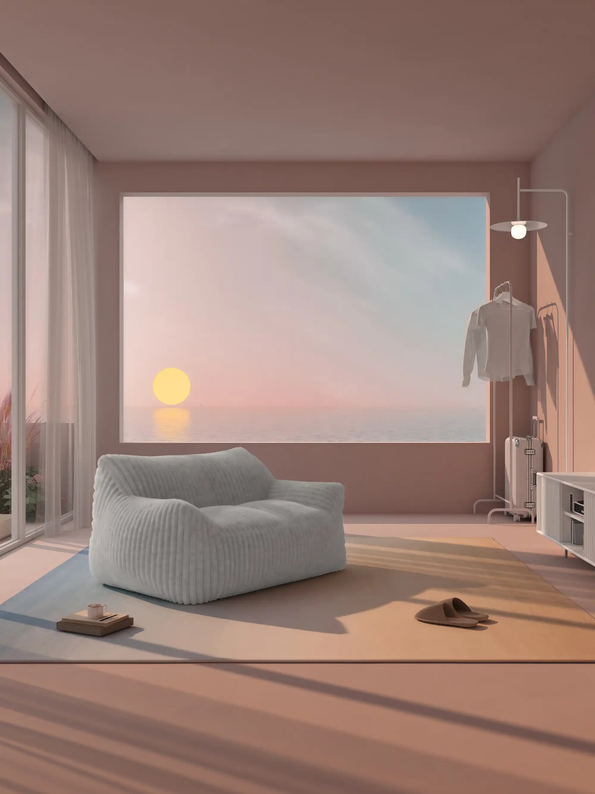 DODO TWO-SEATER LOUNGE - CHANNEL CORD KKUSO.HOME