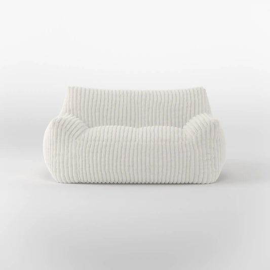 KKUSO DODO TWO-SEATER FOAM BEAN BAG - CHANNEL CORD