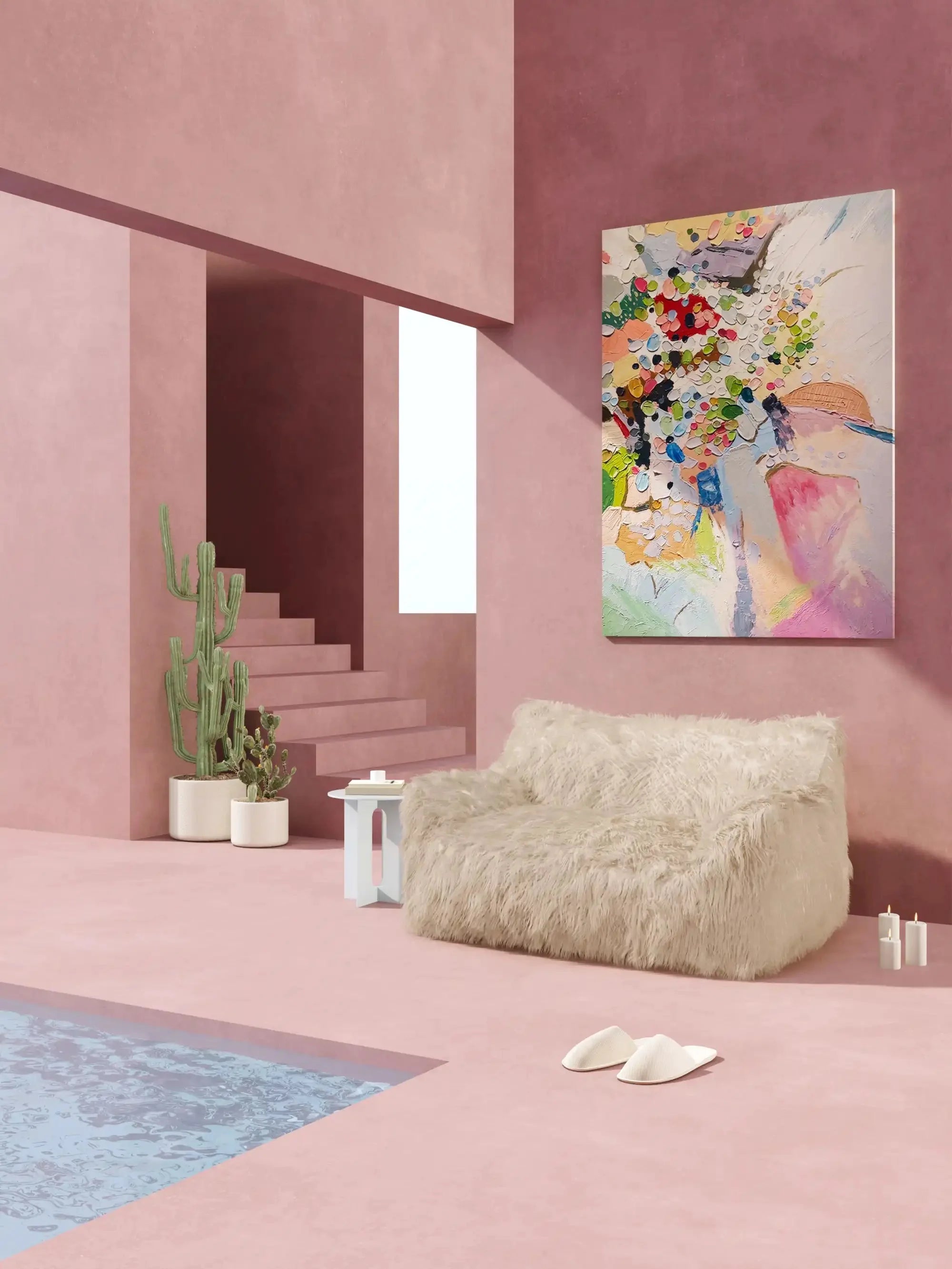 DODO TWO-SEATER LOUNGE - FAUX FUR KKUSO.HOME