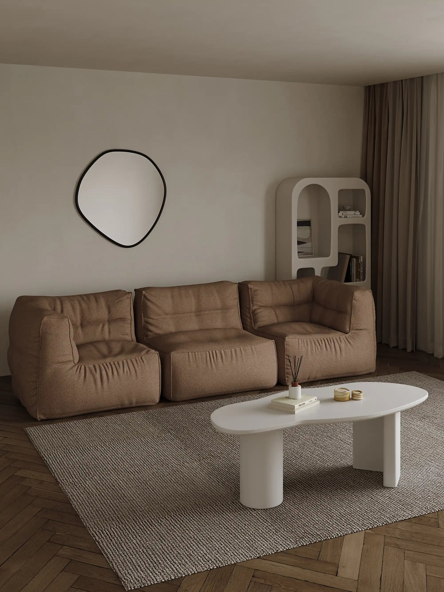 BOBO BEAN BAG SET2 - BOUCLE KKUSO.HOME