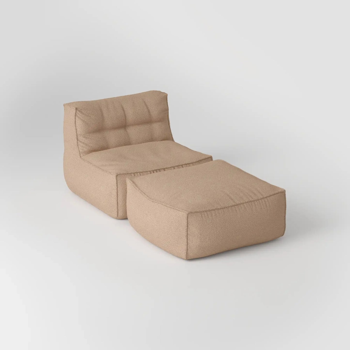 BOBO BEAN BAG LOUNGER - BOUCLE KKUSO.HOME