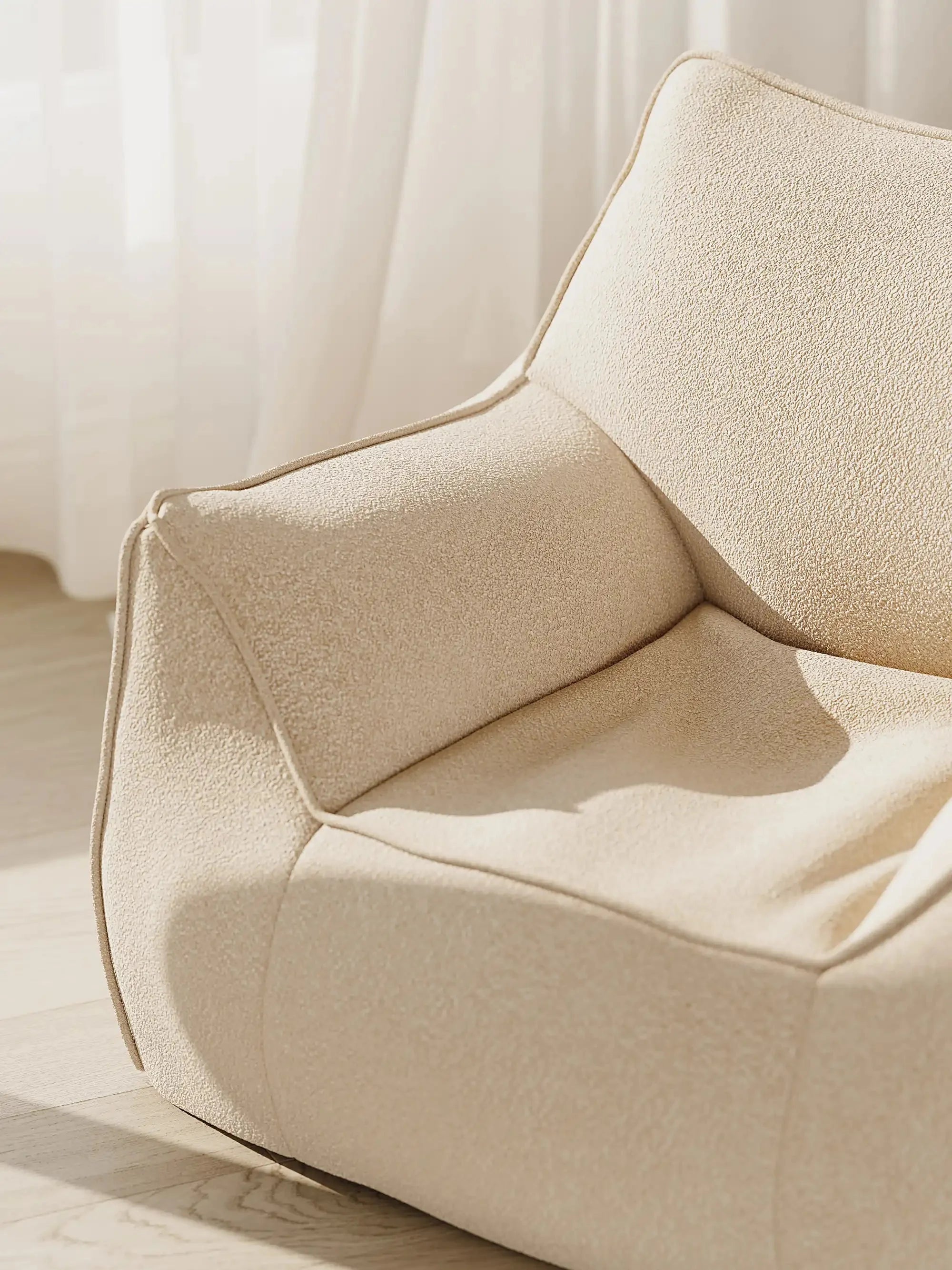 DODO BEAN BAG - TEDDY FLEECE KKUSO.HOME