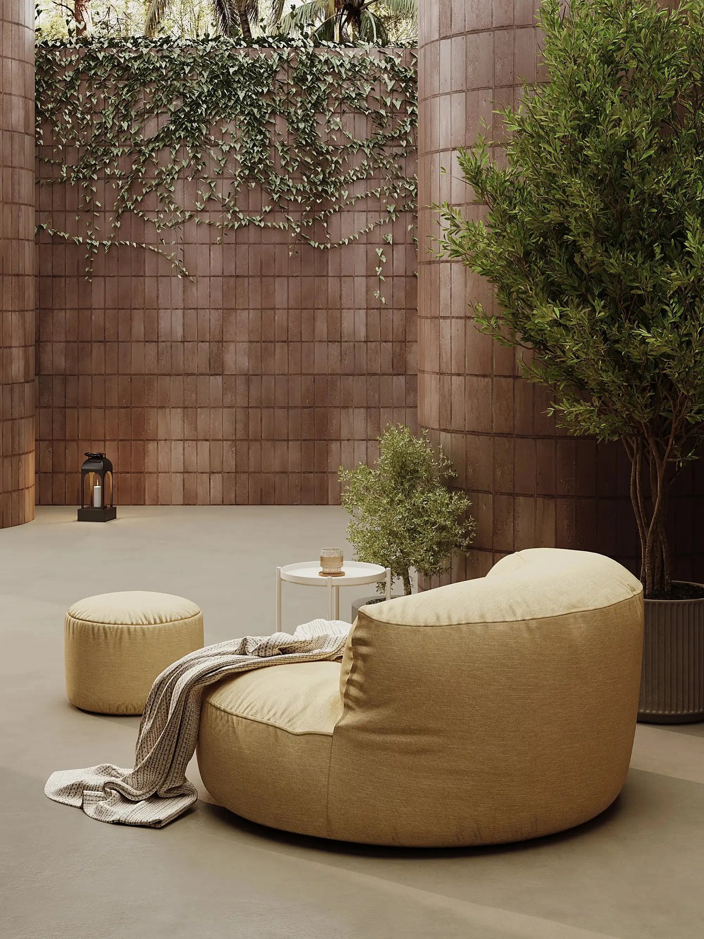 LEXIE BEAN BAG - OUTDOOR KKUSO.HOME