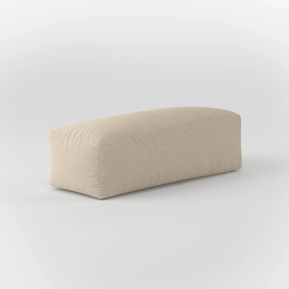 DODO RECTANGULAR OTTOMAN TWO-SEATER OUTDOOR KKUSO.HOME