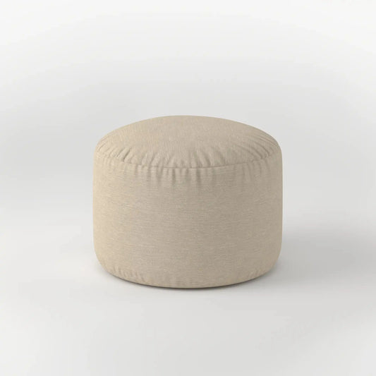 LEXIE ROUND OTTOMAN OUTDOOR KKUSO.HOME