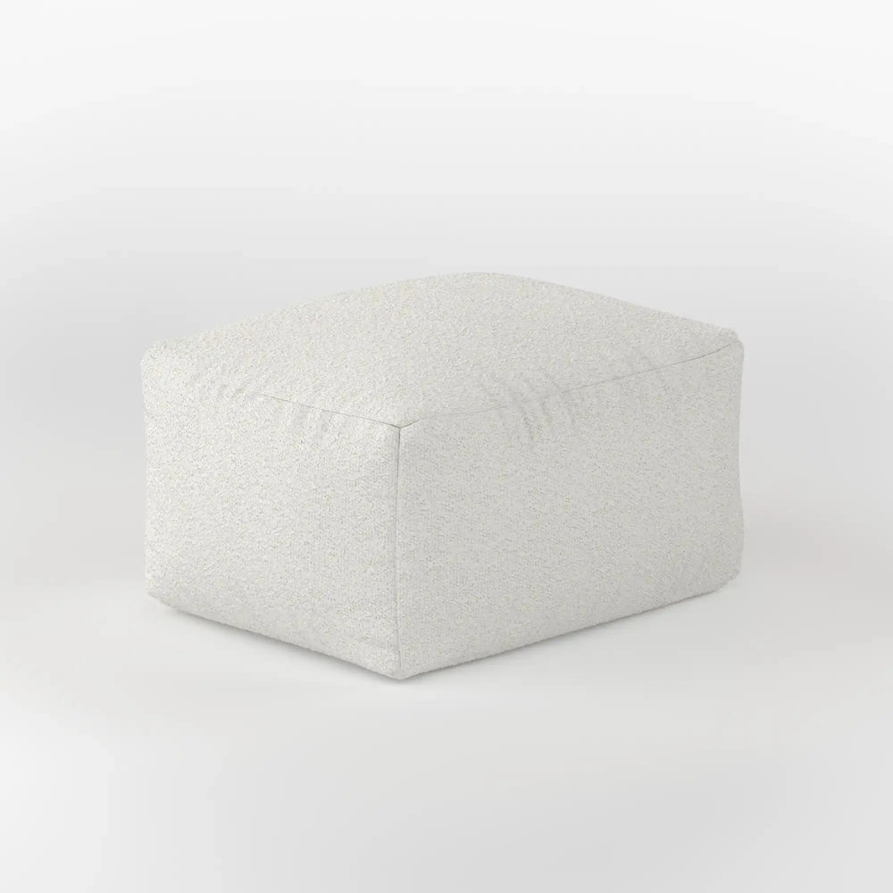 DODO SQUARE OTTOMAN BOUCLE KKUSO.HOME