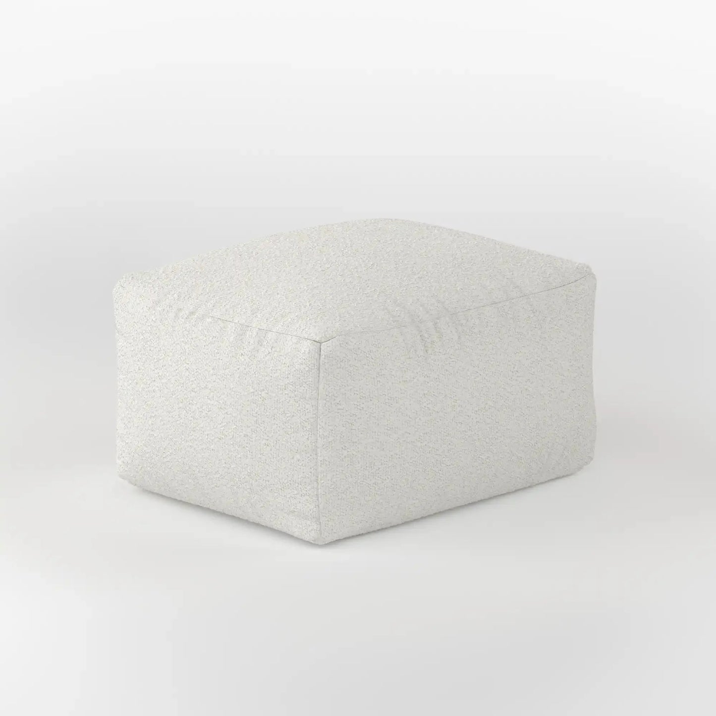 DODO SQUARE OTTOMAN BOUCLE KKUSO.HOME