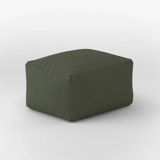 DODO SQUARE OTTOMAN | LINEN KKUSO.HOME