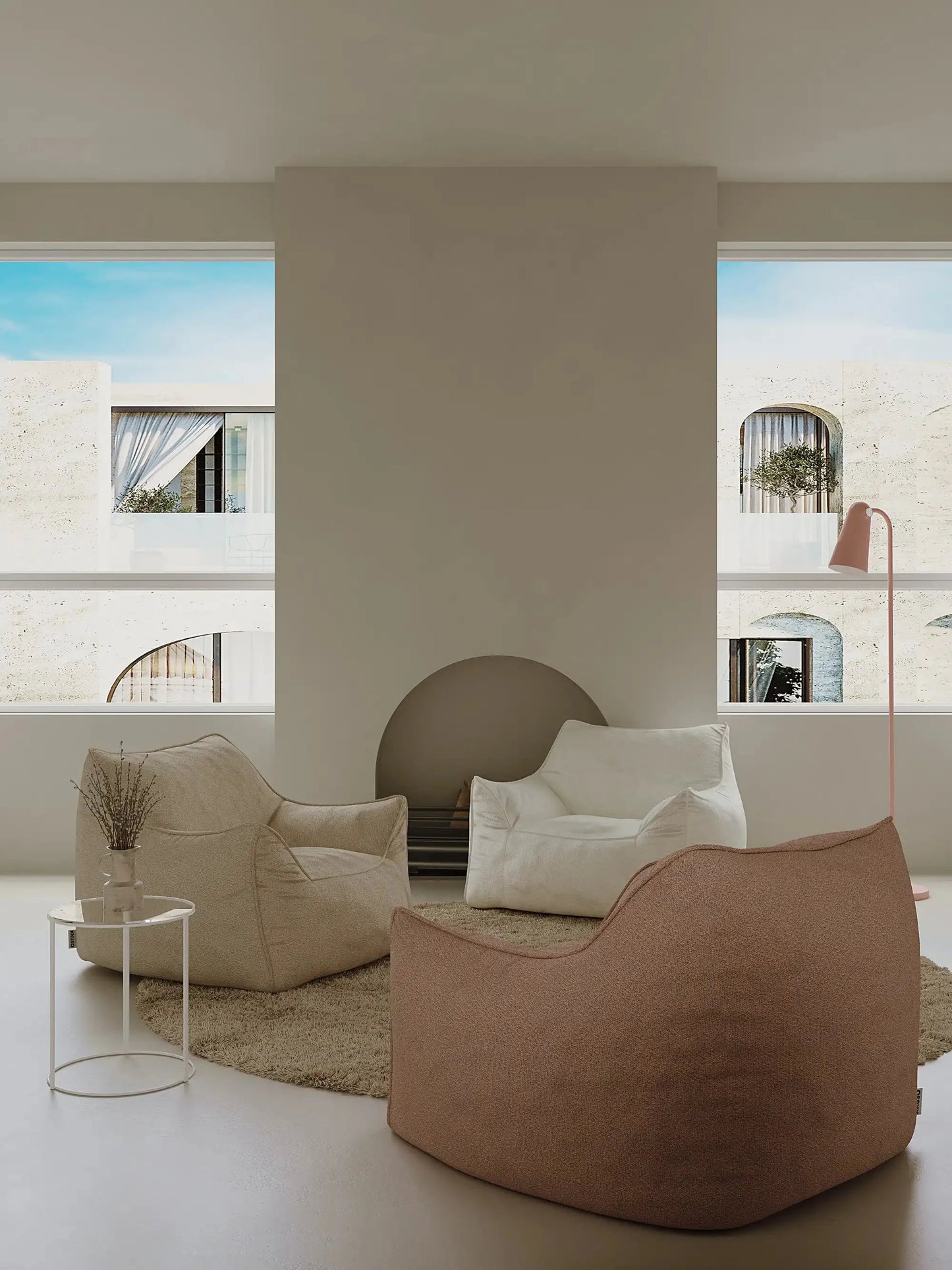 DODO LOUNGE CHAIR - BOUCLE KKUSO.HOME