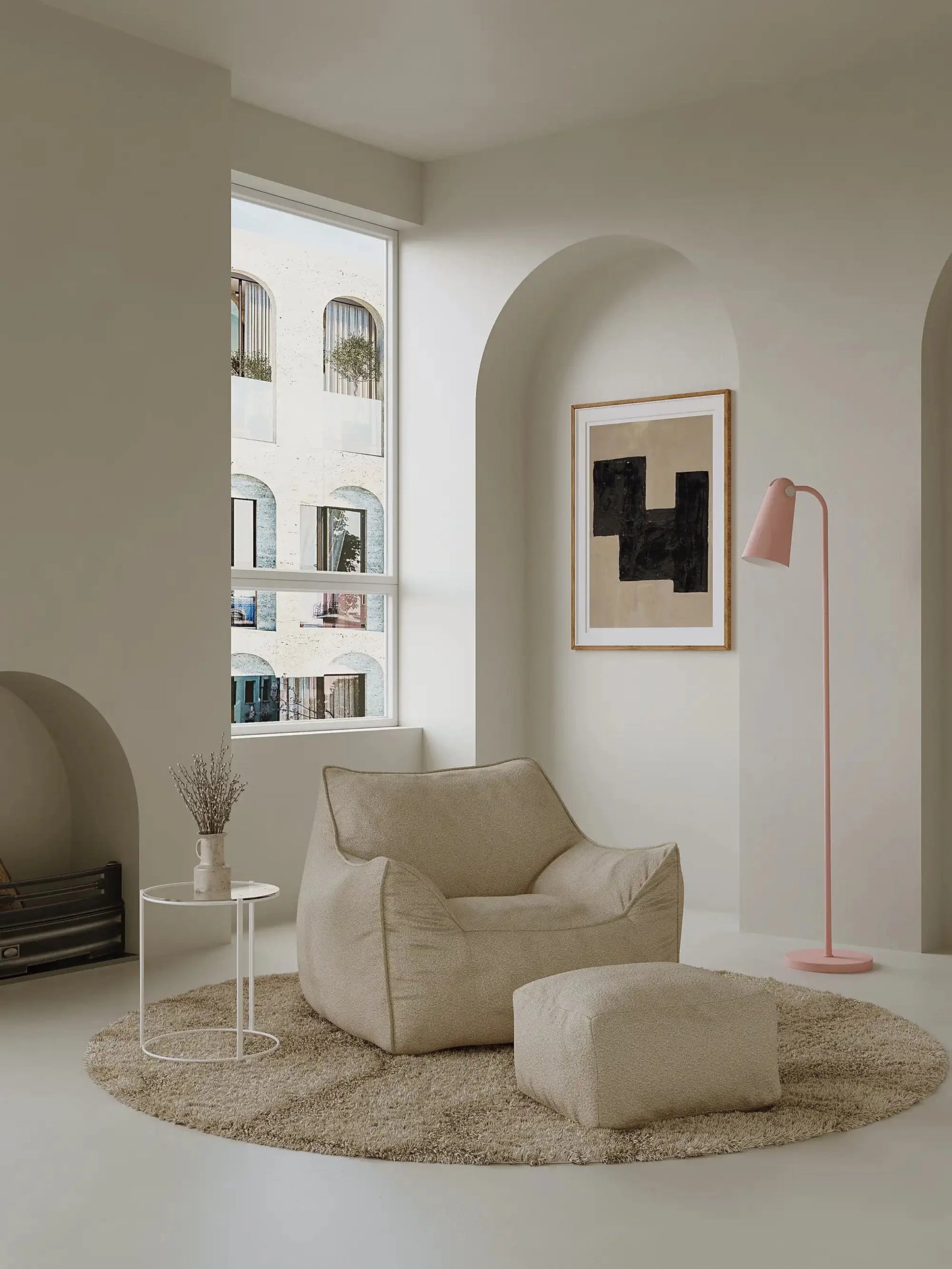 DODO LOUNGE CHAIR - BOUCLE KKUSO.HOME