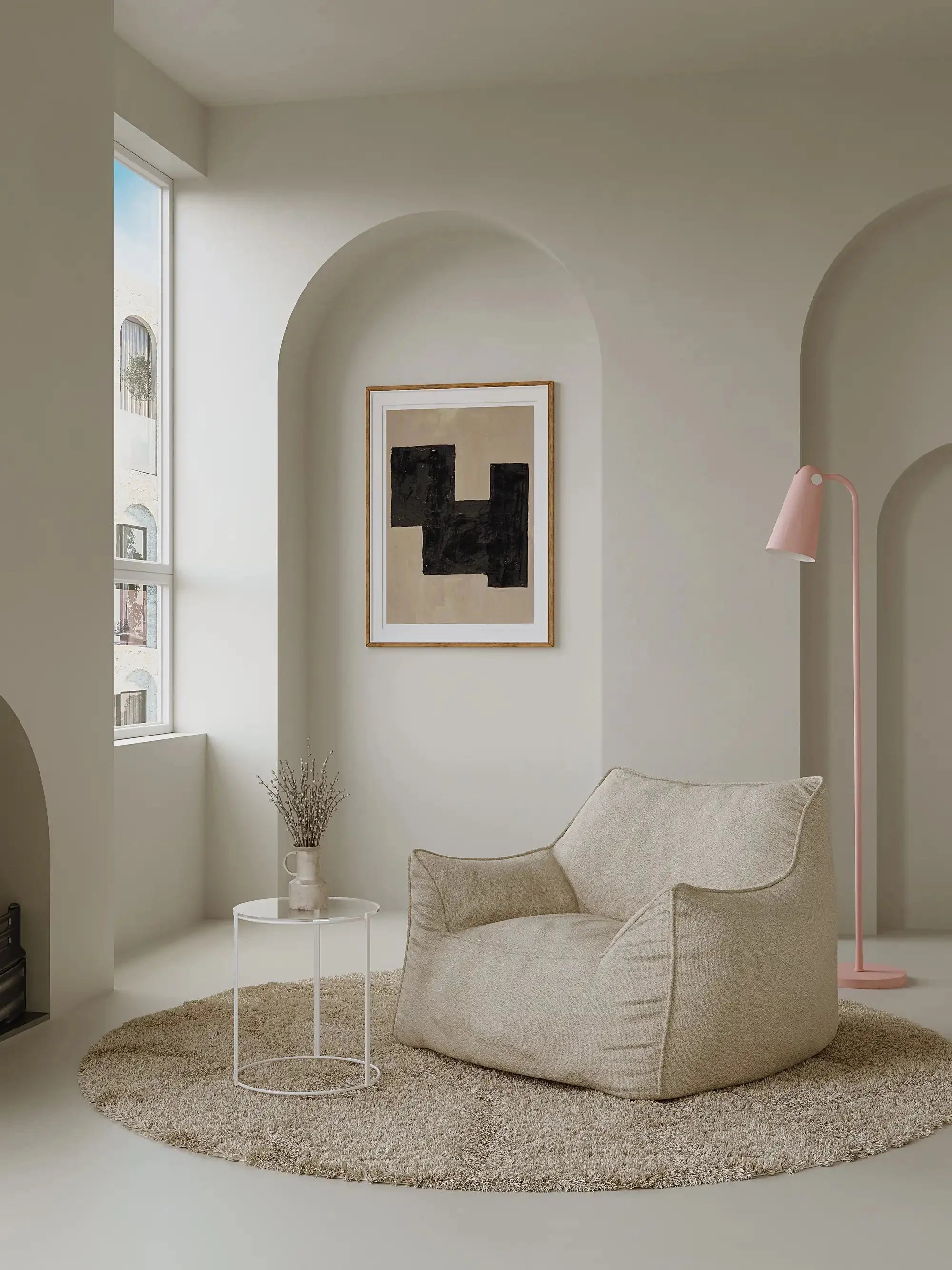 DODO LOUNGE CHAIR - BOUCLE KKUSO.HOME
