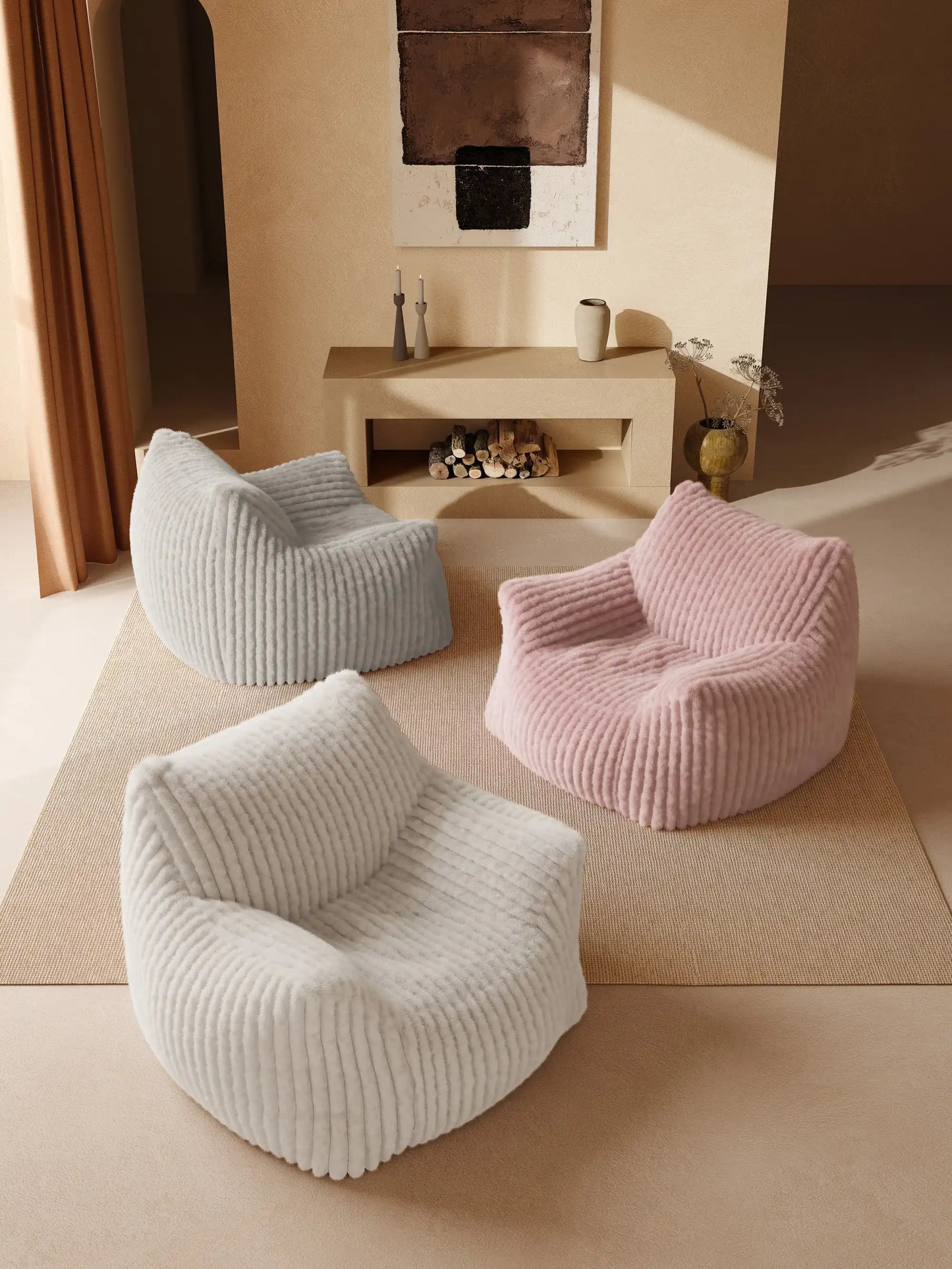 KKUSO DODO FOAM BEAN BAG - CHANNEL CORD