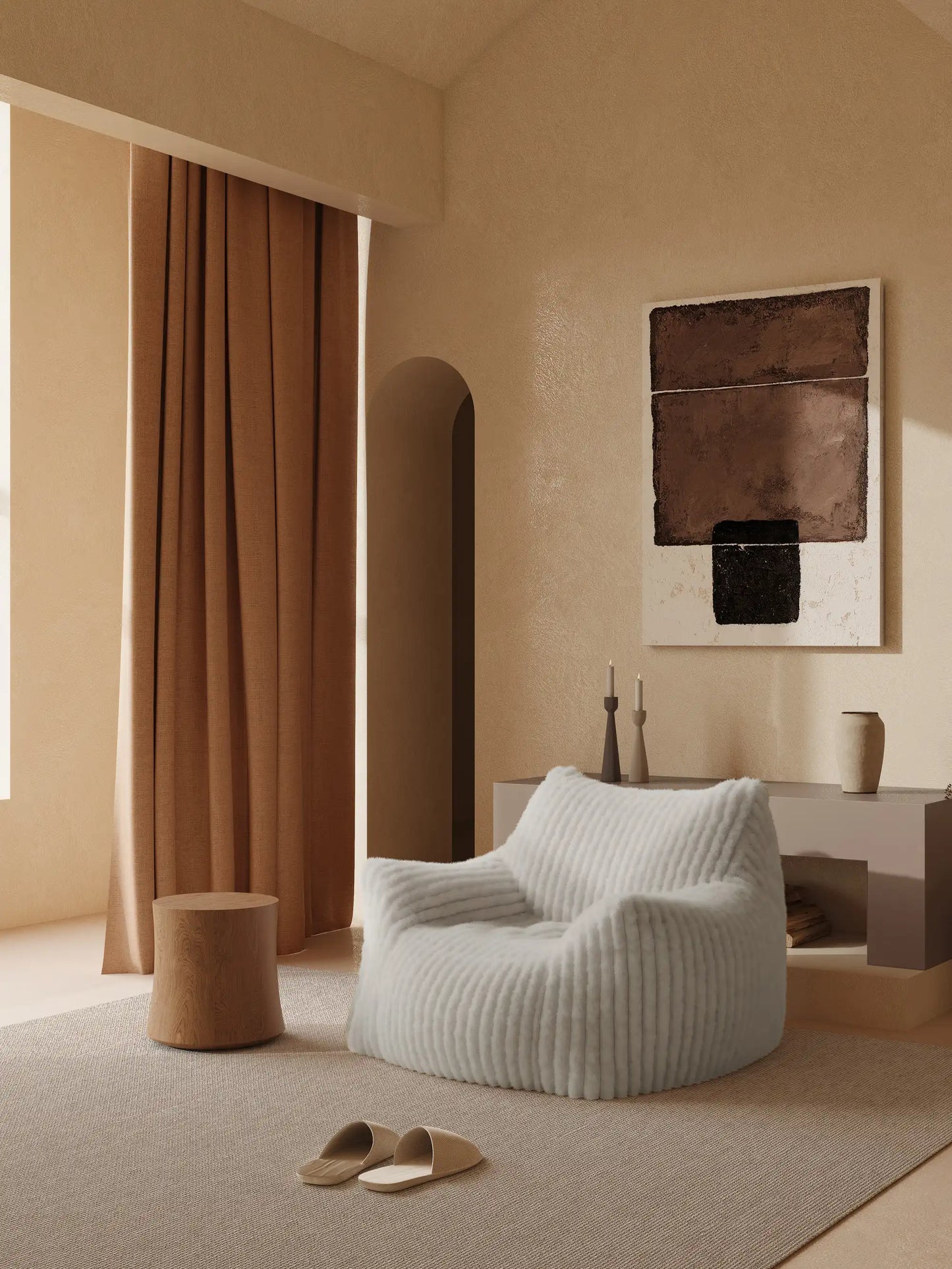 KKUSO DODO FOAM BEAN BAG - CHANNEL CORD