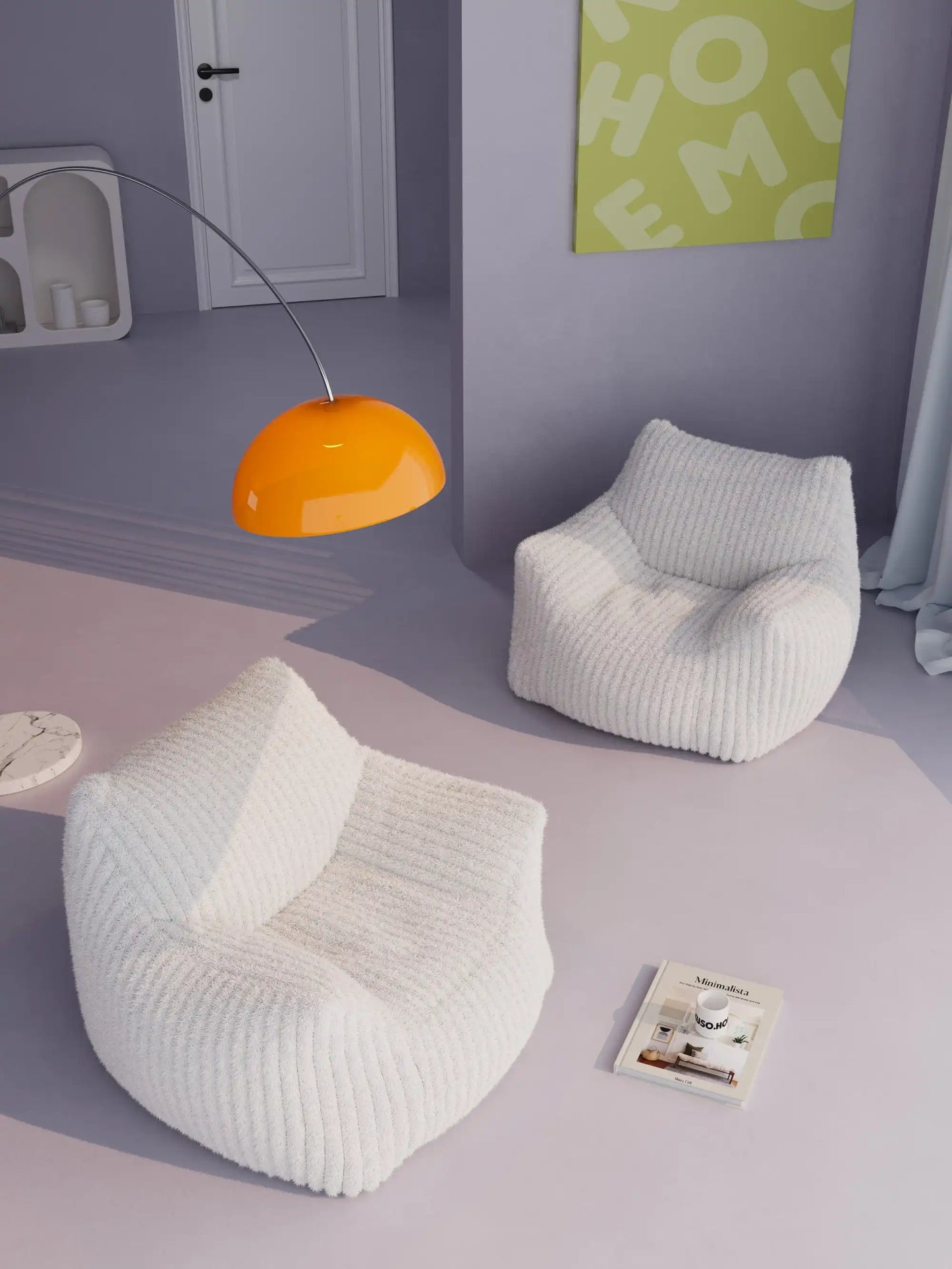 KKUSO DODO FOAM BEAN BAG - CHANNEL CORD