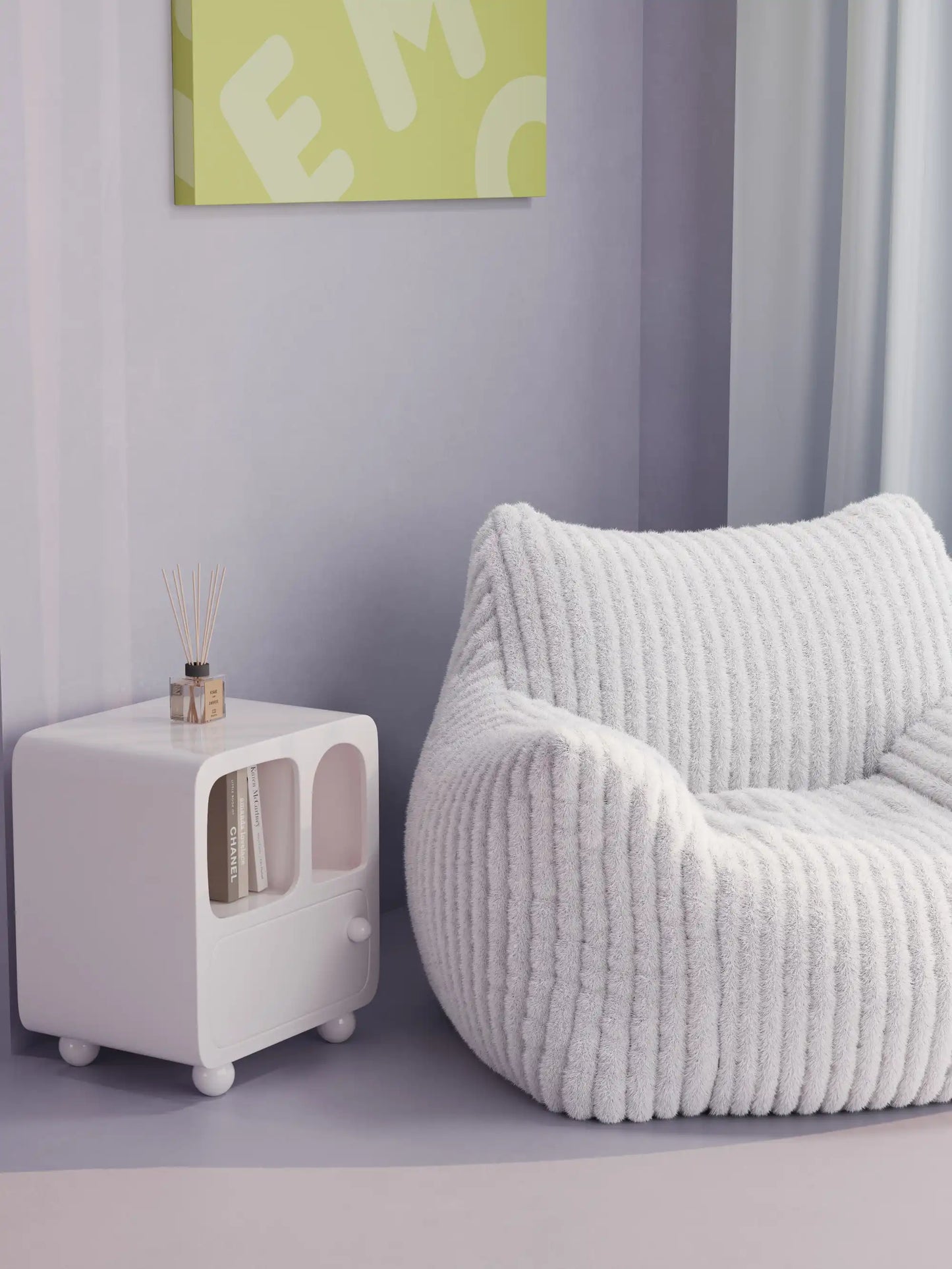 KKUSO DODO FOAM BEAN BAG - CHANNEL CORD