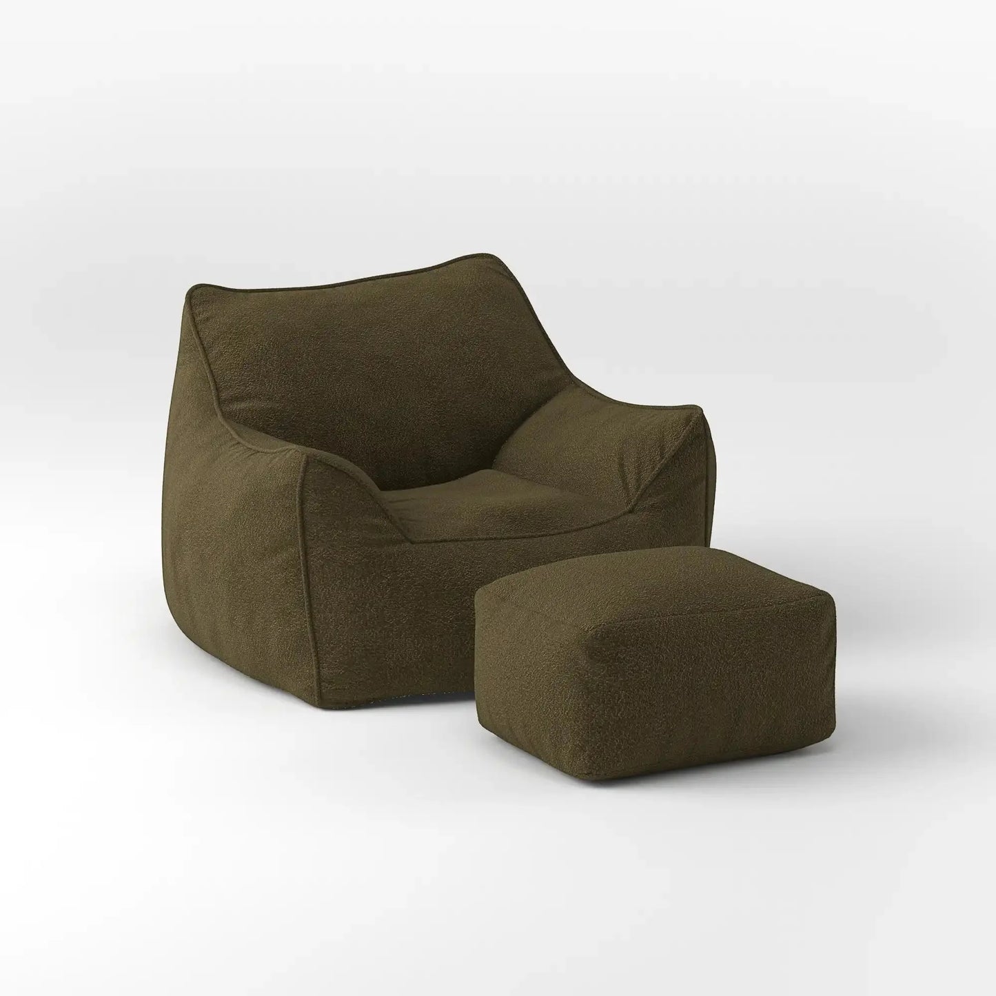 DODO LOUNGE CHAIR - TEDDY FLEECE KKUSO.HOME