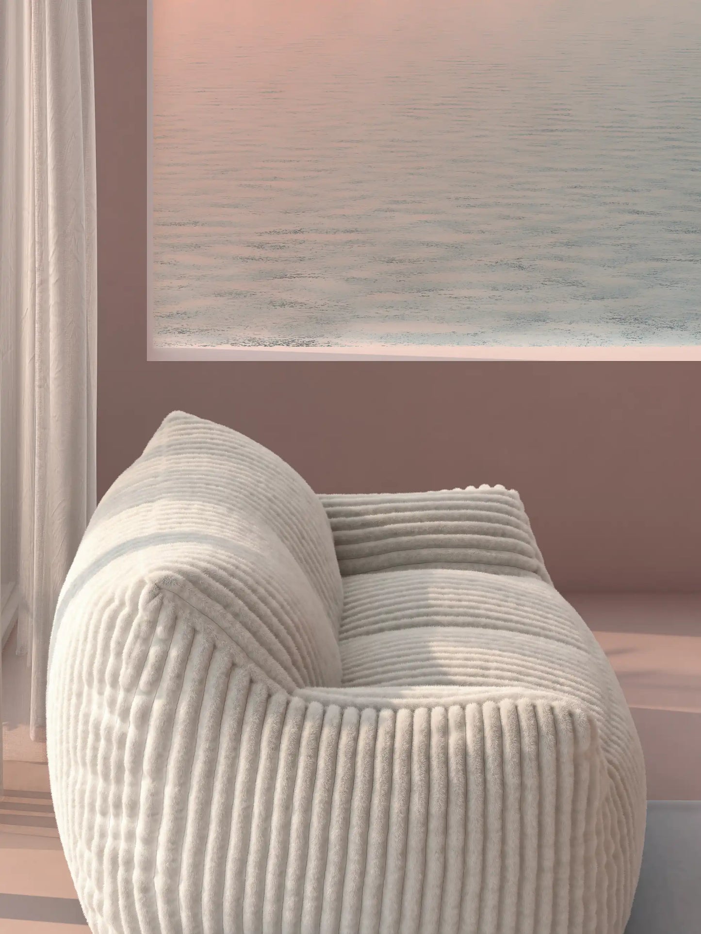 DODO TWO-SEATER LOUNGE - CHANNEL CORD KKUSO.HOME